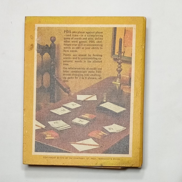1970 FOIL Game of Words N Wits by 3M Company - Picture 11 of 14